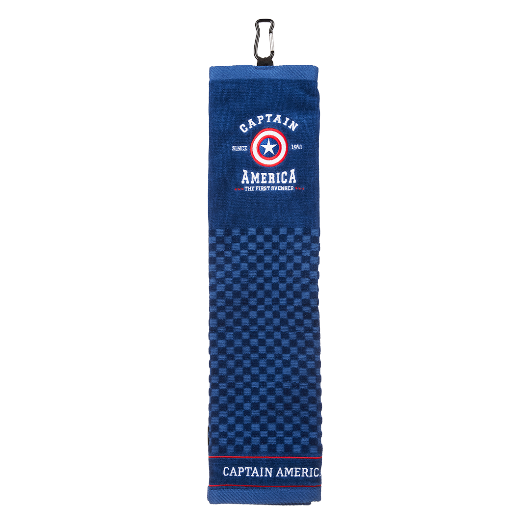 Volvik Marvel Novelty Captain America Ball Towel