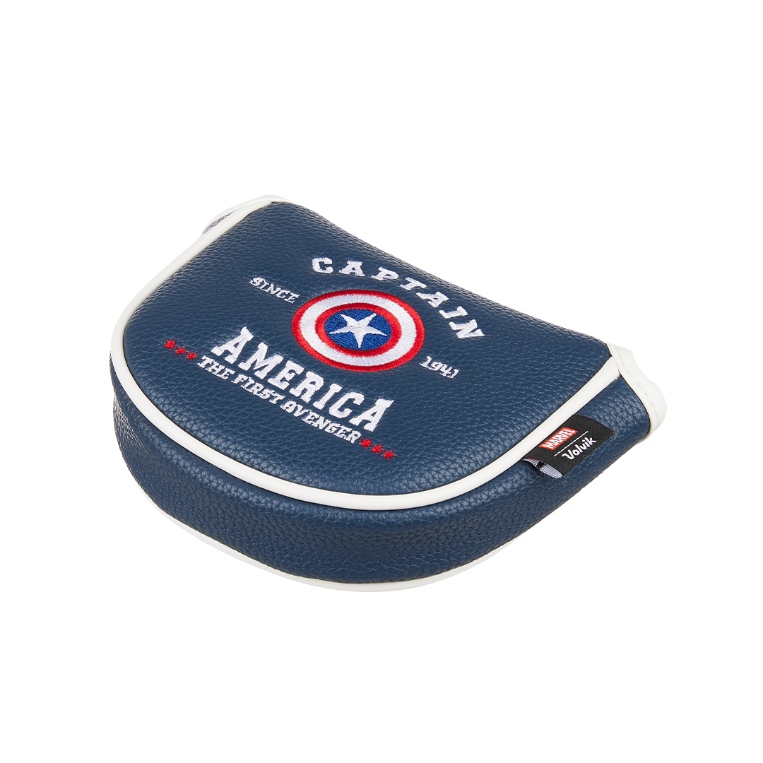 Volvik Marvel Novelty Captain America Mallet Putter Cover
