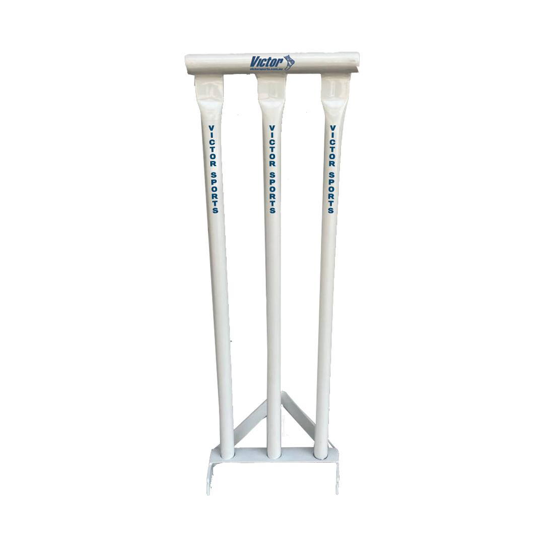 VCRFMS Victor Cricket Freestanding Metal Stumps Main