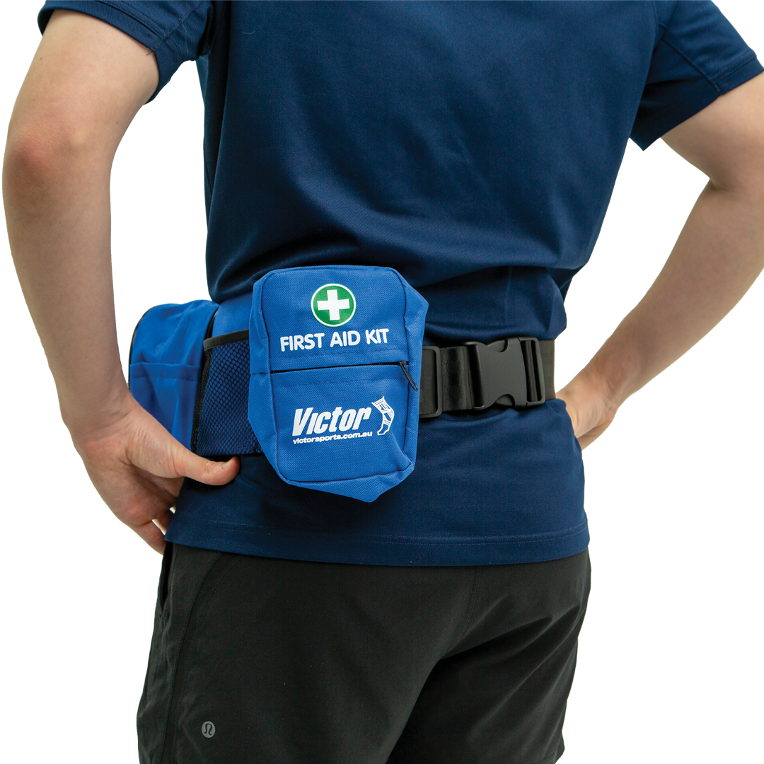 VFABAGBB Victor First Aid Bum Bag Buckle Modelled Back
