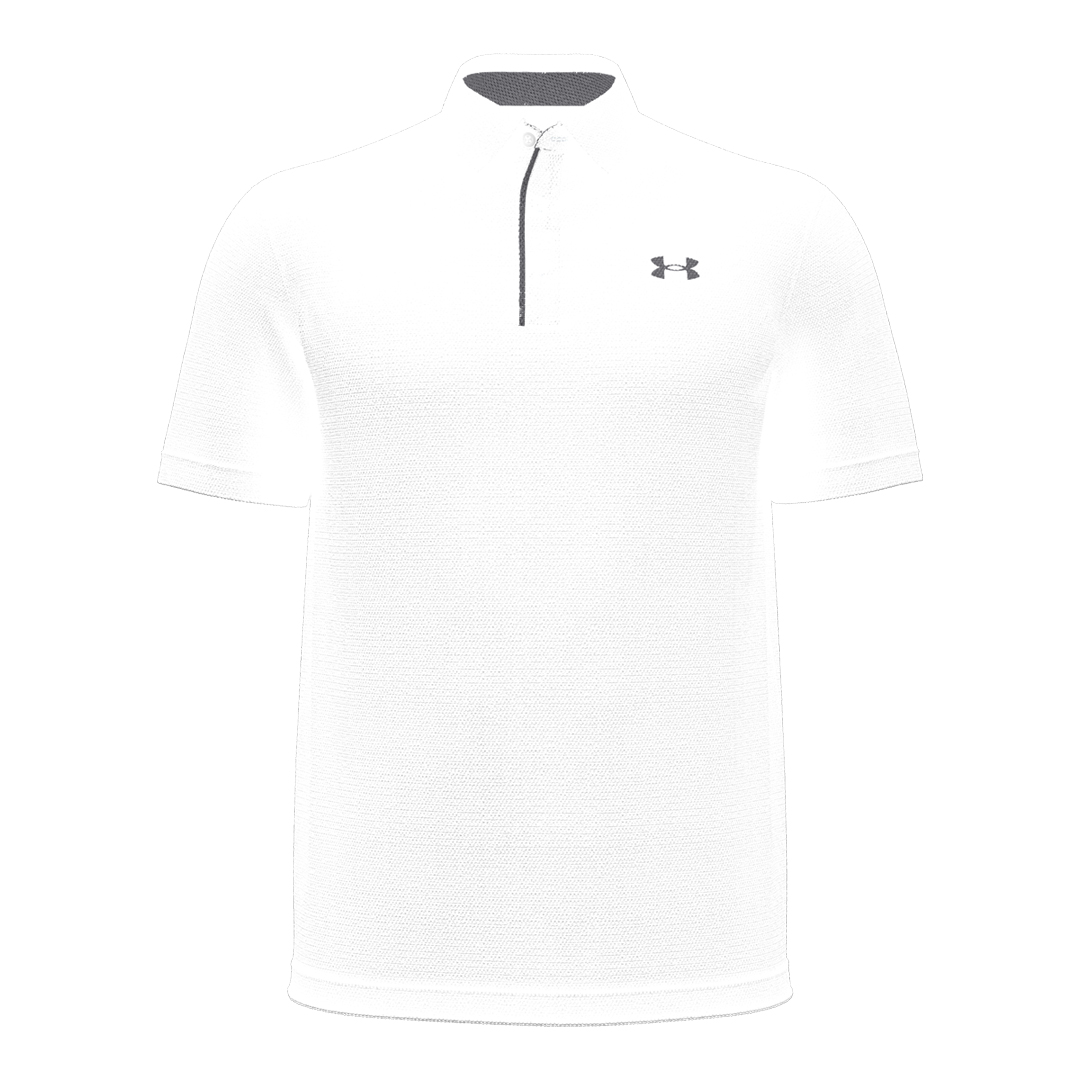 Under Armour Mens Tech Polo - White