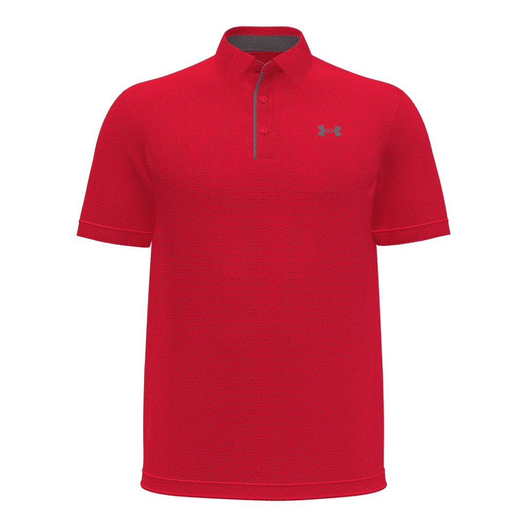 Under Armour Mens Tech Polo - Red