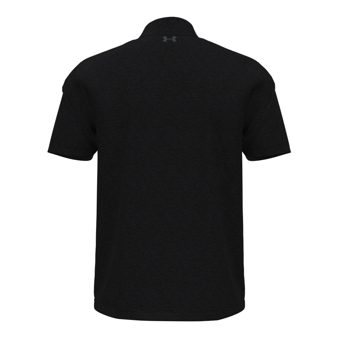Under Armour Mens Playoff Heather Polo - Black (SH26-INDENT)