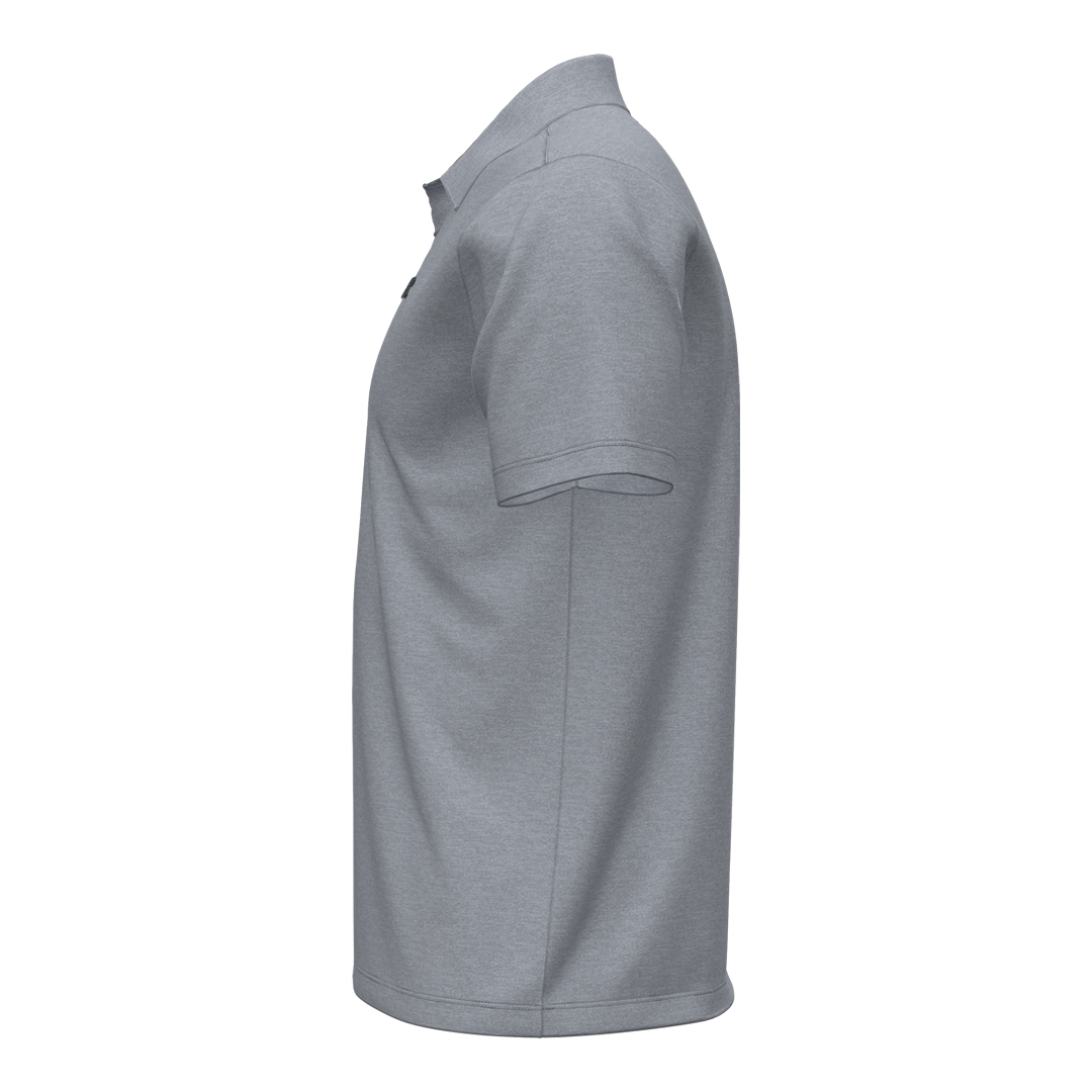 Under Armour Mens Playoff Heather Polo - Mod Grey/Pitch Grey
