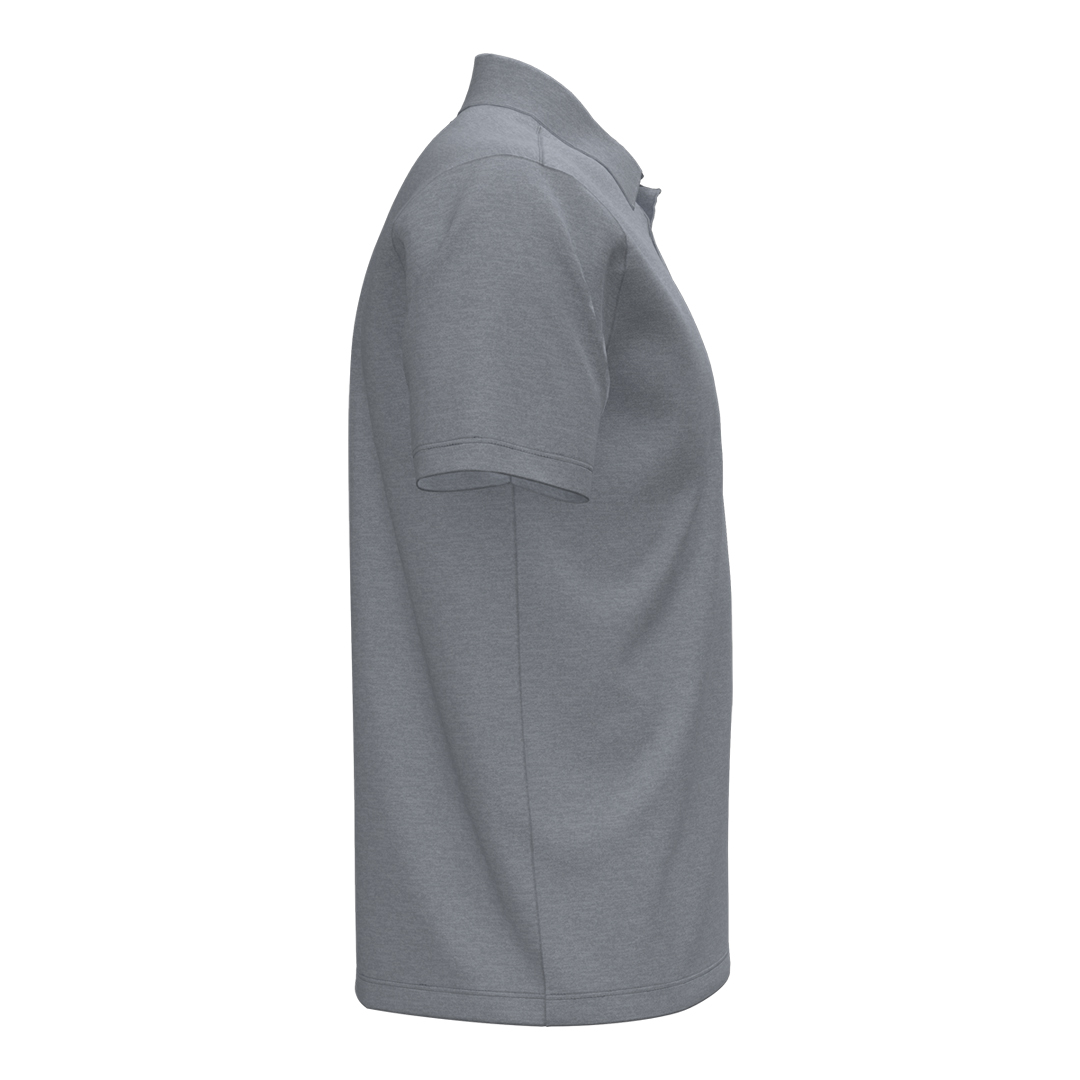 Under Armour Mens Playoff Heather Polo - Mod Grey/Pitch Grey