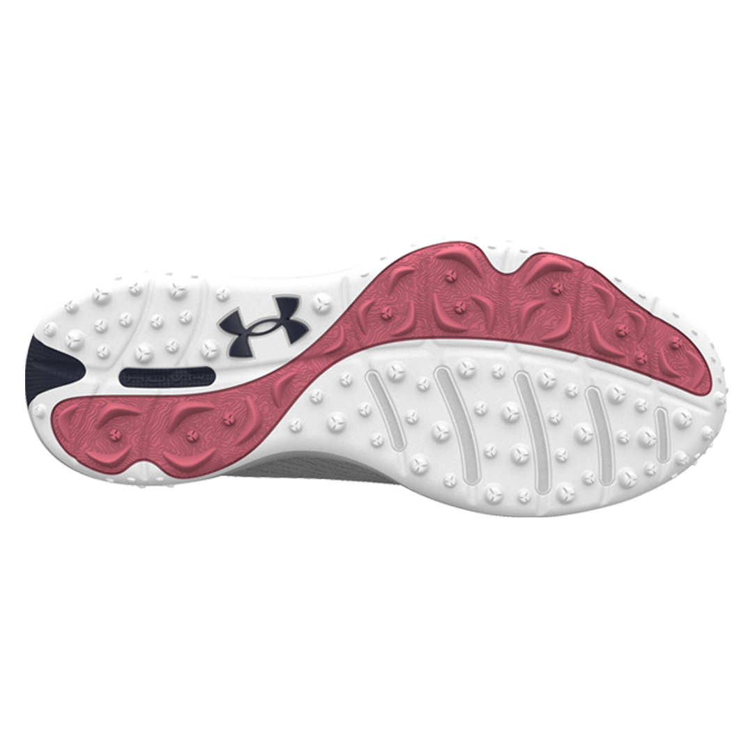 Under Armour Ladies Drive Fade 2 SL Footwear - White/Metallic Silver