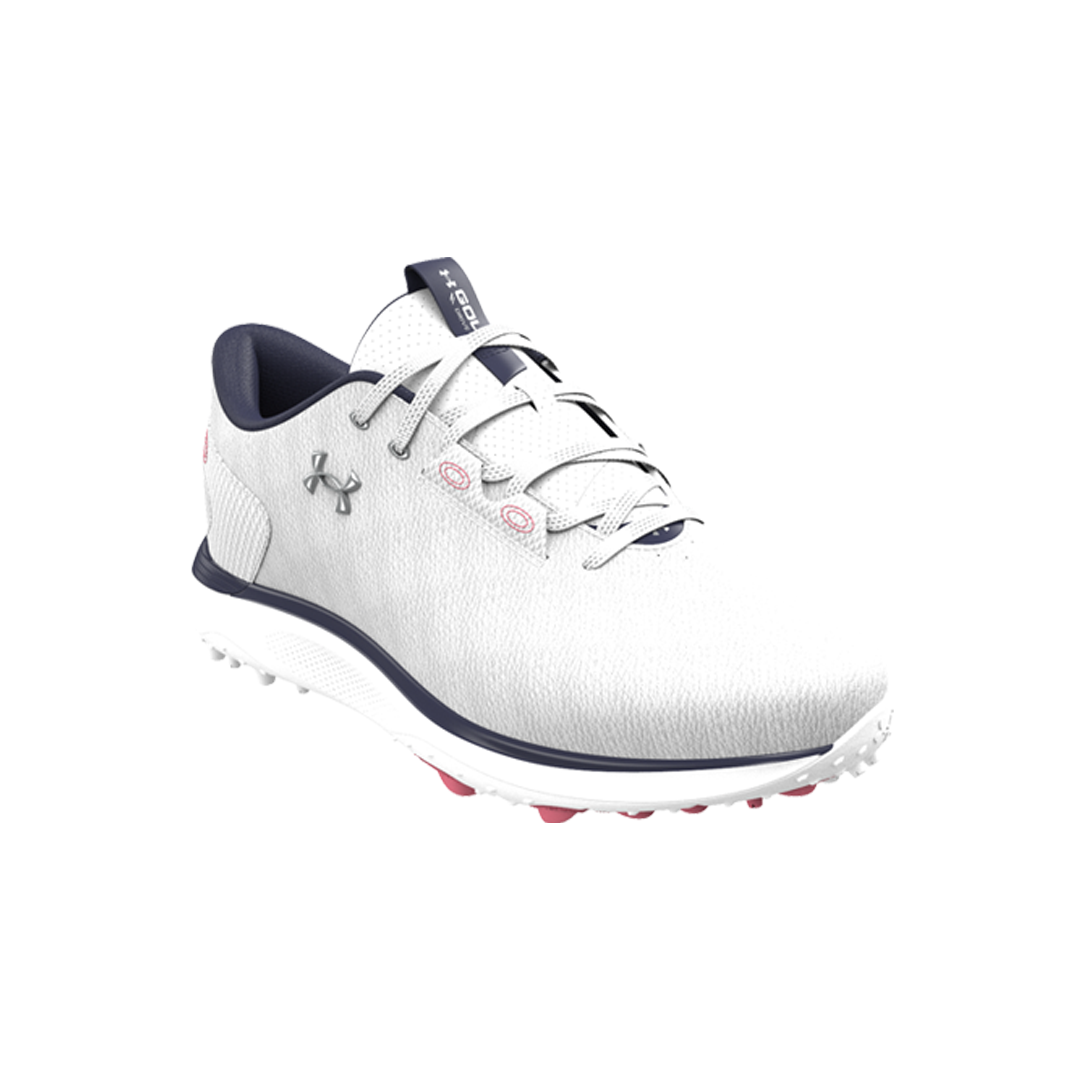 Under Armour Ladies Drive Fade 2 SL Footwear - White/Metallic Silver
