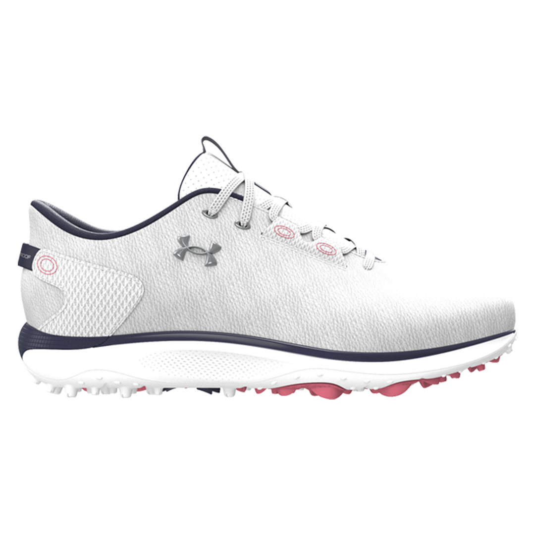 Under Armour Ladies Drive Fade 2 SL Footwear - White/Metallic Silver