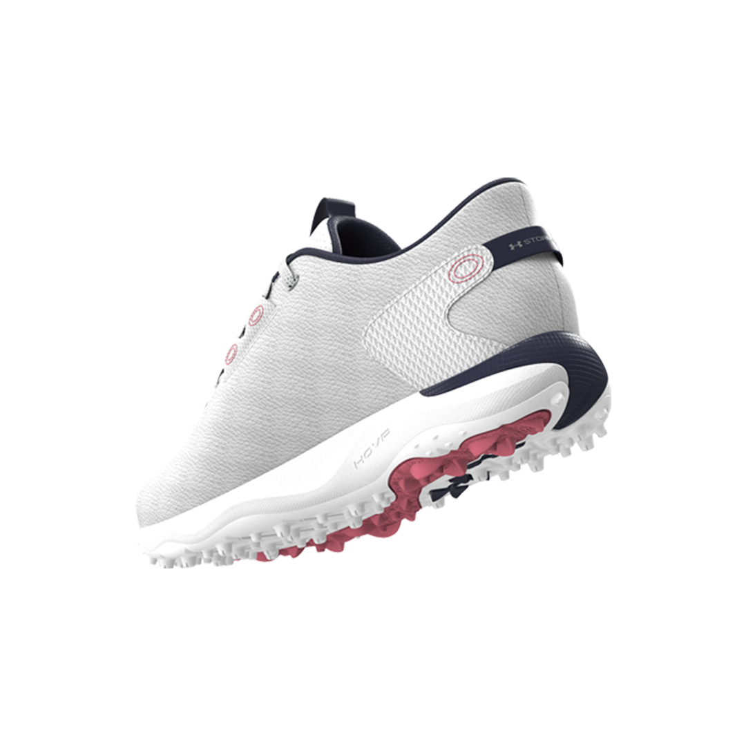 Under Armour Ladies Drive Fade 2 SL Footwear - White/Metallic Silver
