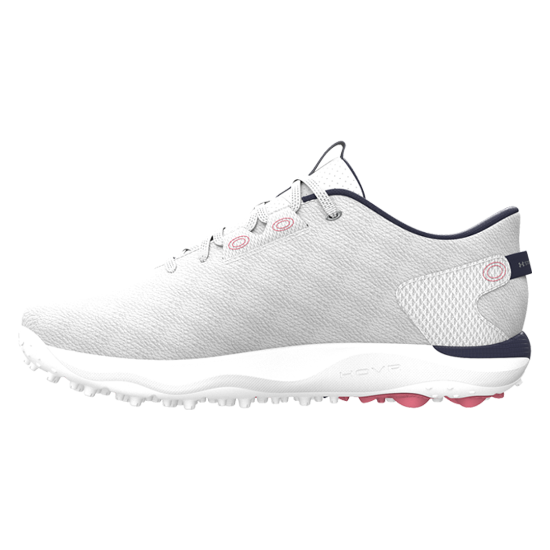 Under Armour Ladies Drive Fade 2 SL Footwear - White/Metallic Silver