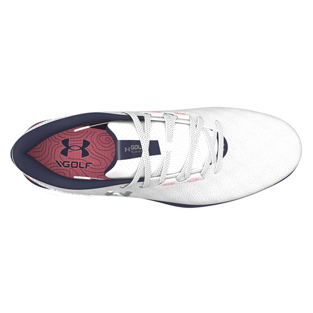 Under Armour Ladies Drive Fade 2 SL Footwear - White/Metallic Silver