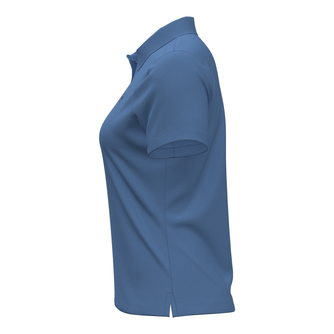 Under Armour Ladies ArmourDry SS Polo - Aegean Blue/Midnight Navy (SH26-INDENT)