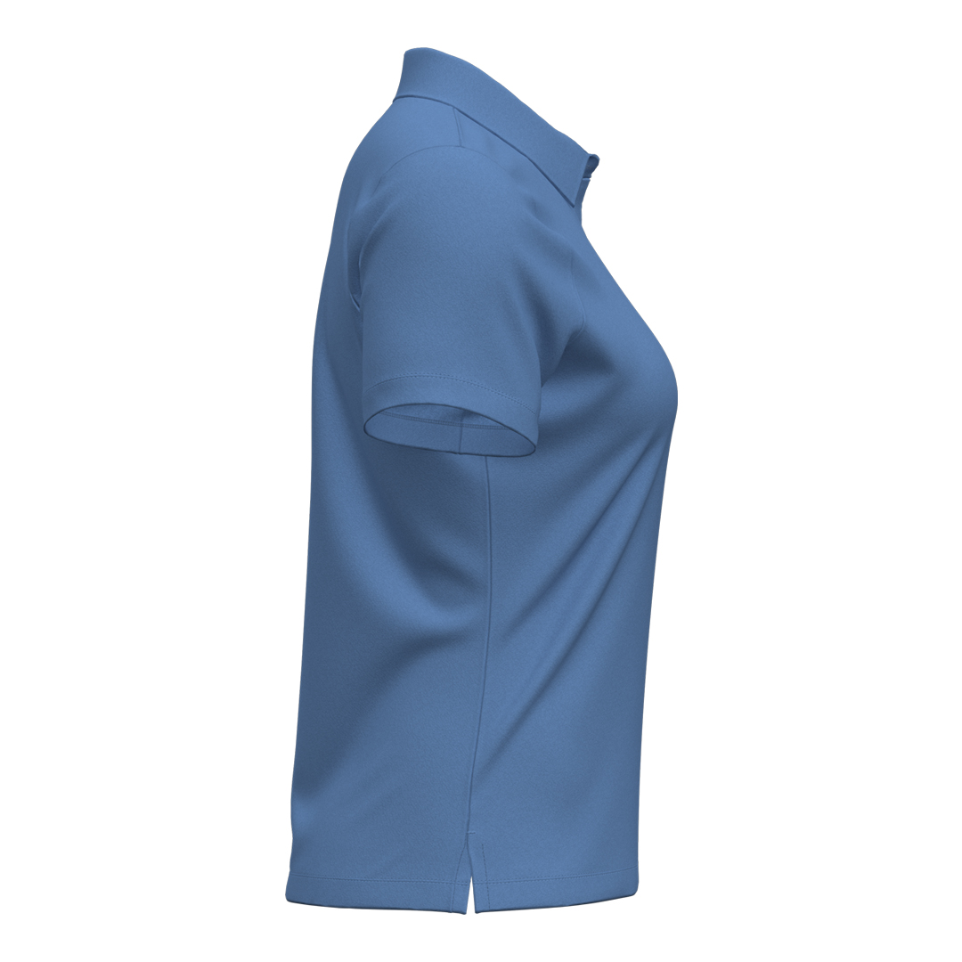 Under Armour Ladies ArmourDry SS Polo - Aegean Blue/Midnight Navy (SH26-INDENT)