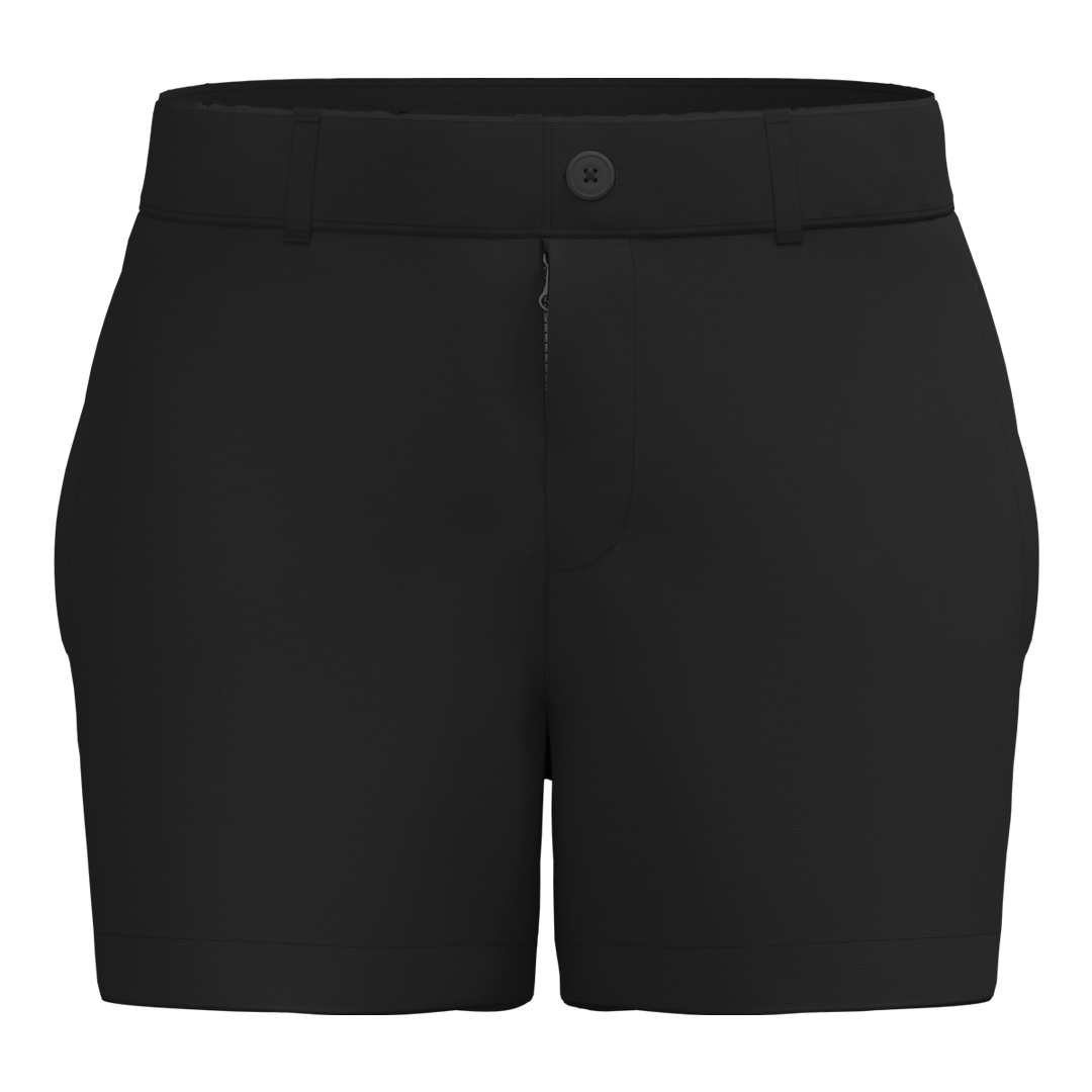 Under Armour Ladies Drive 3.5&quot; Short - Black/White (SH26-INDENT)