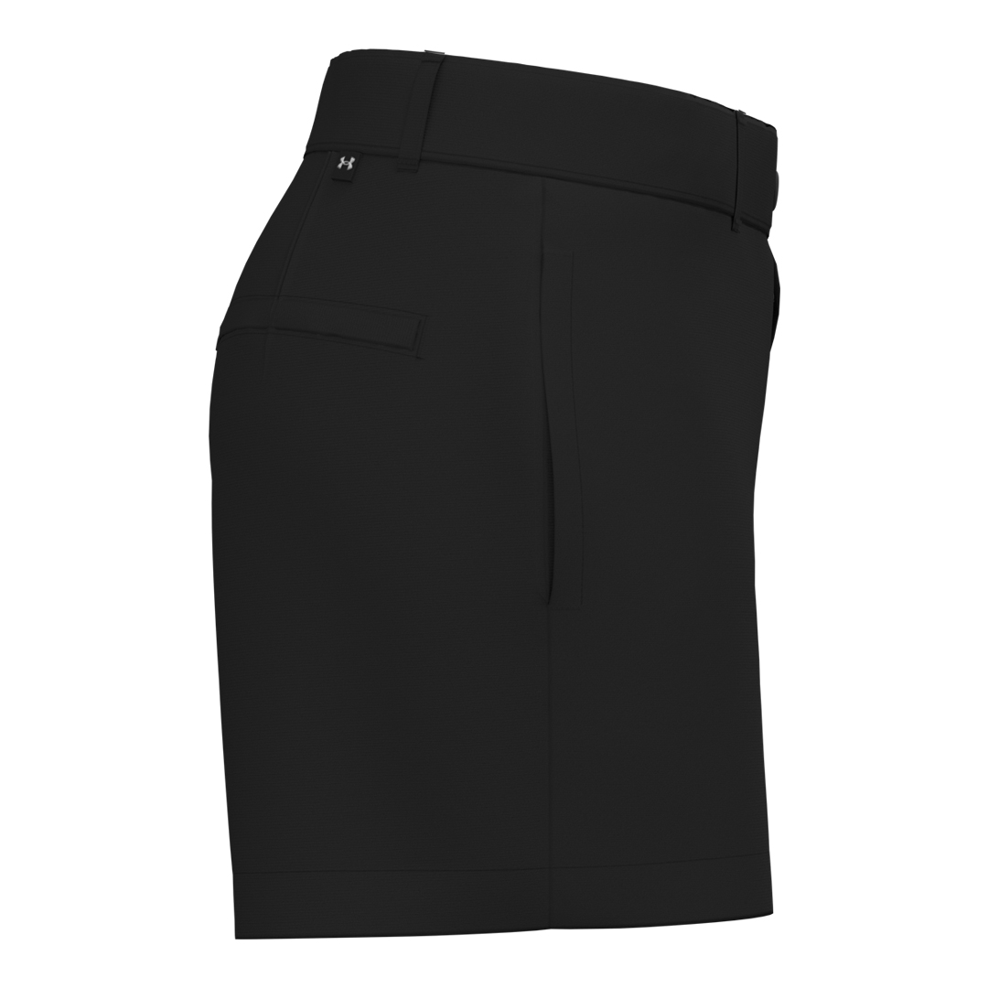 Under Armour Ladies Drive 3.5&quot; Short - Black/White (SH26-INDENT)