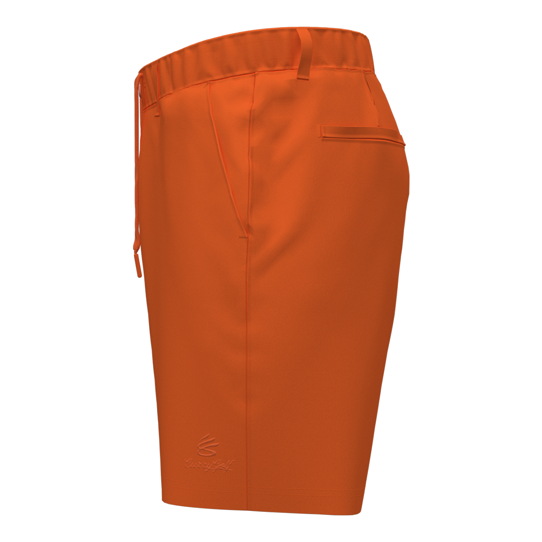 Under Armour Mens Curry Drive Range Short - Orange (SH26-INDENT)