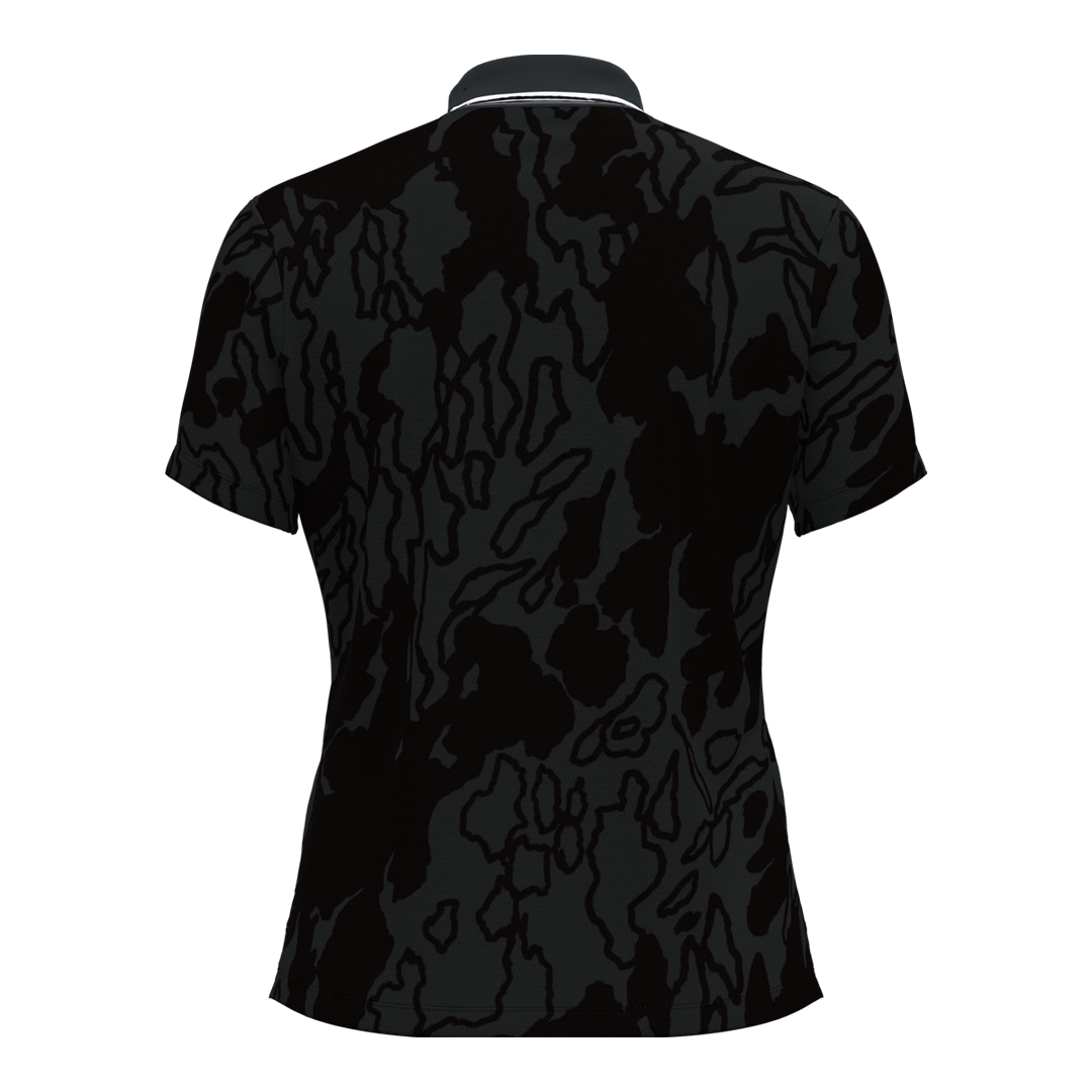 Under Armour Ladies ArmourDry Jacquard Polo - Black (SH26-INDENT)