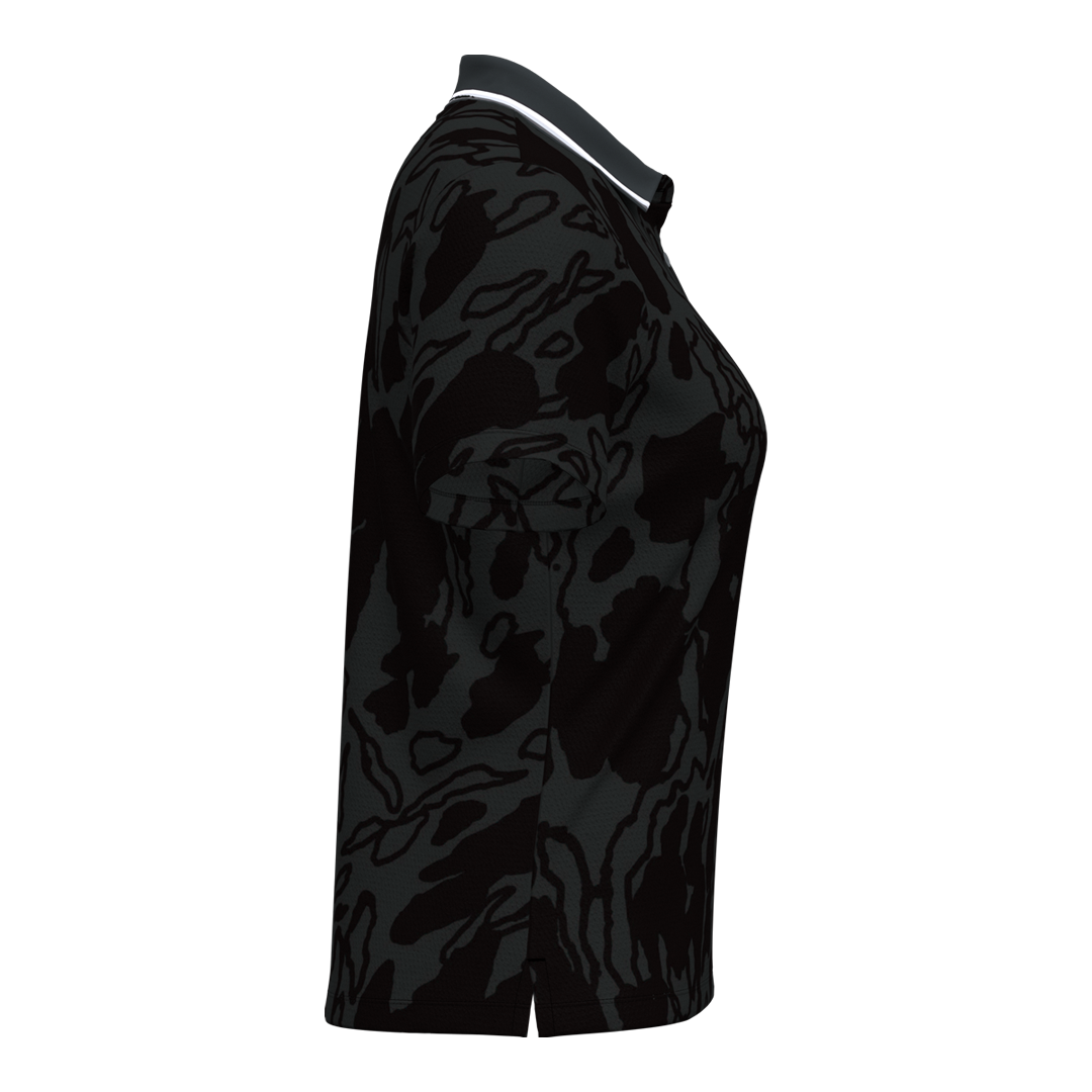 Under Armour Ladies ArmourDry Jacquard Polo - Black (SH26-INDENT)