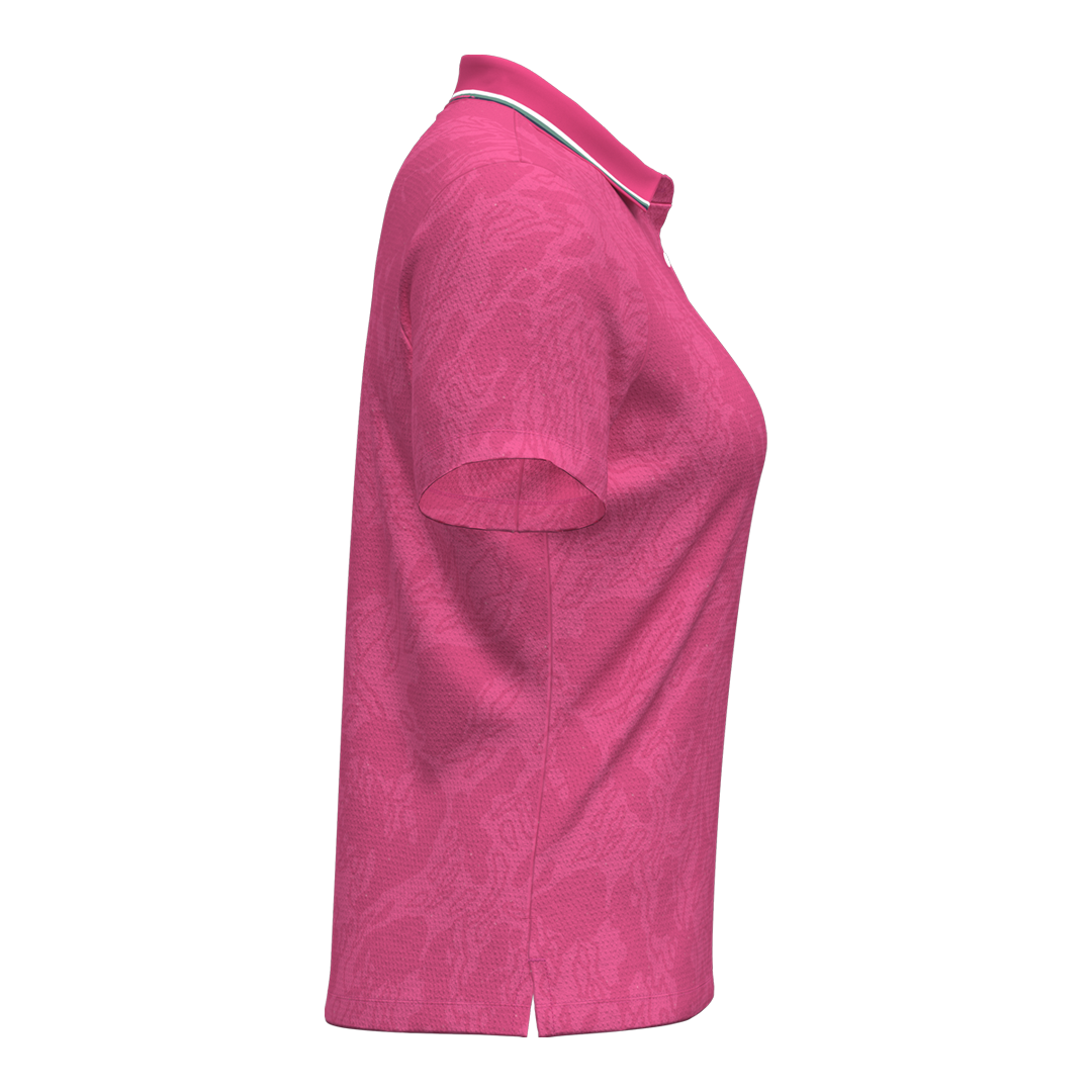 Under Armour Ladies ArmourDry Jacquard Polo - Virtual Pink (SH26-INDENT)