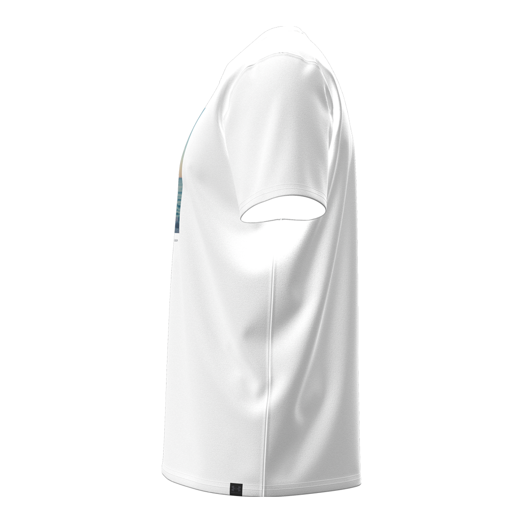 Under Armour Mens Curry Golf Balance T-Shirt - White/Castlerock (SH26-INDENT)