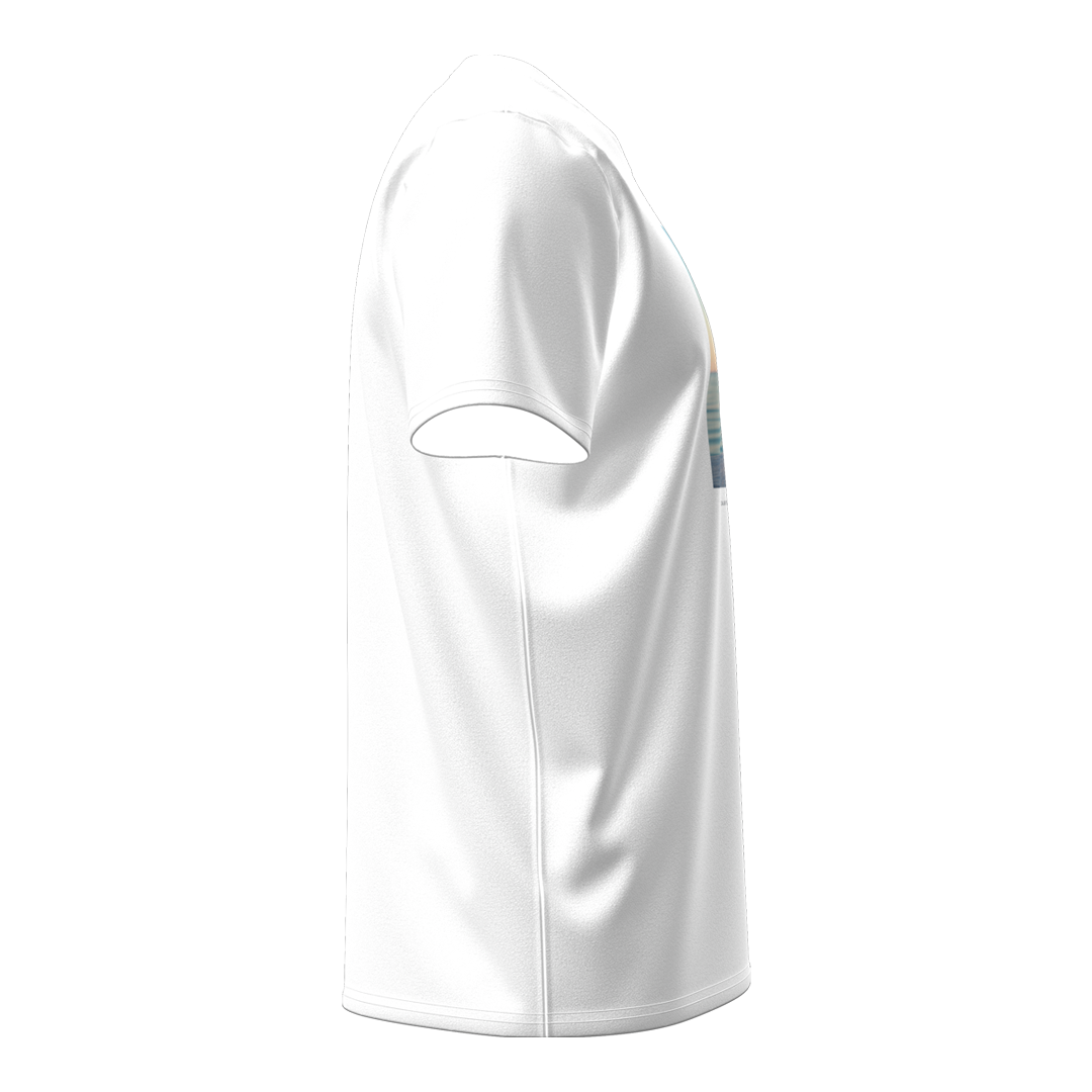 Under Armour Mens Curry Golf Balance T-Shirt - White/Castlerock (SH26-INDENT)