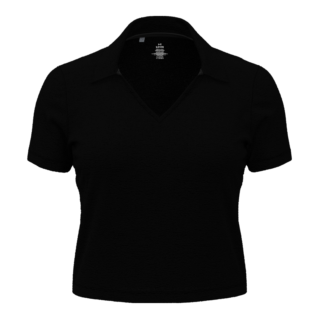 Under Armour Ladies Motion Polo - Black/Jet Grey (SH26-INDENT)