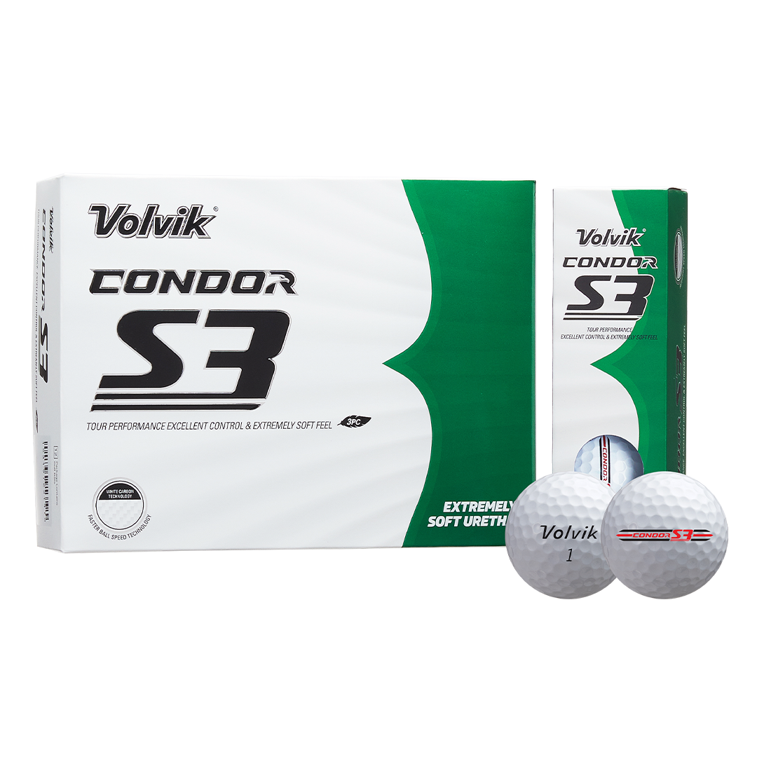 Volvik Condor S3 Golf Ball - 1 Dozen