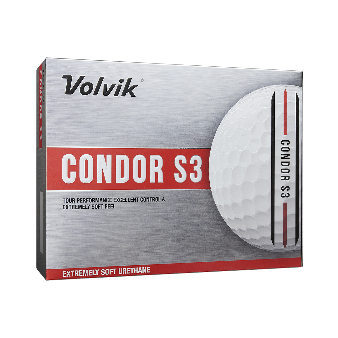 Volvik Condor S3 Golf Ball - 1 Dozen