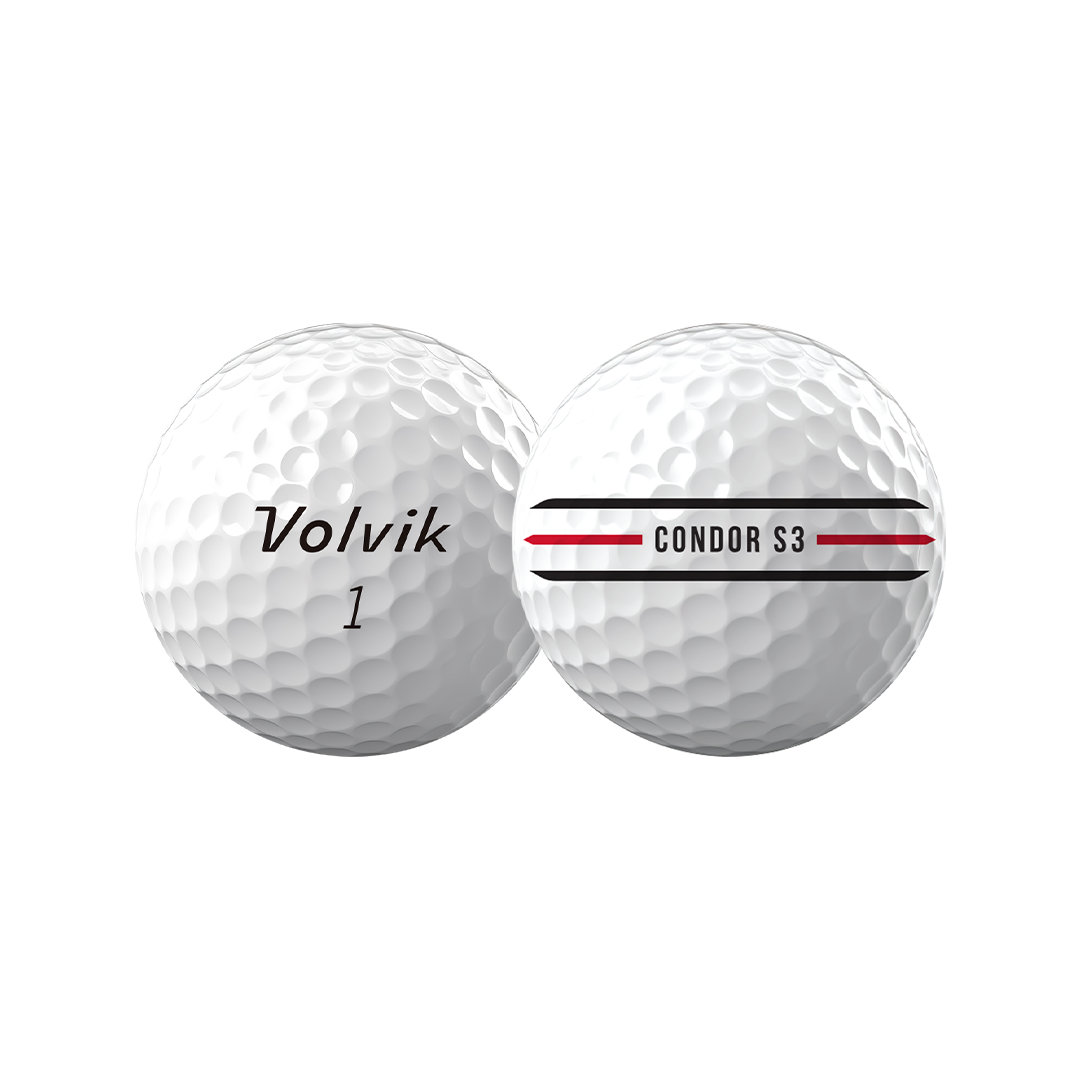 Volvik Condor S3 Golf Ball - 1 Dozen