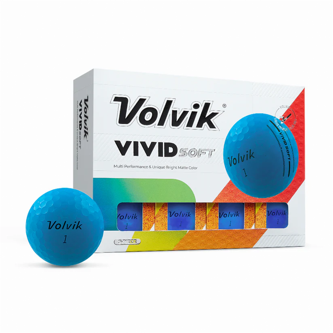 Volvik Vivid Soft Golf Ball - 1 Dozen