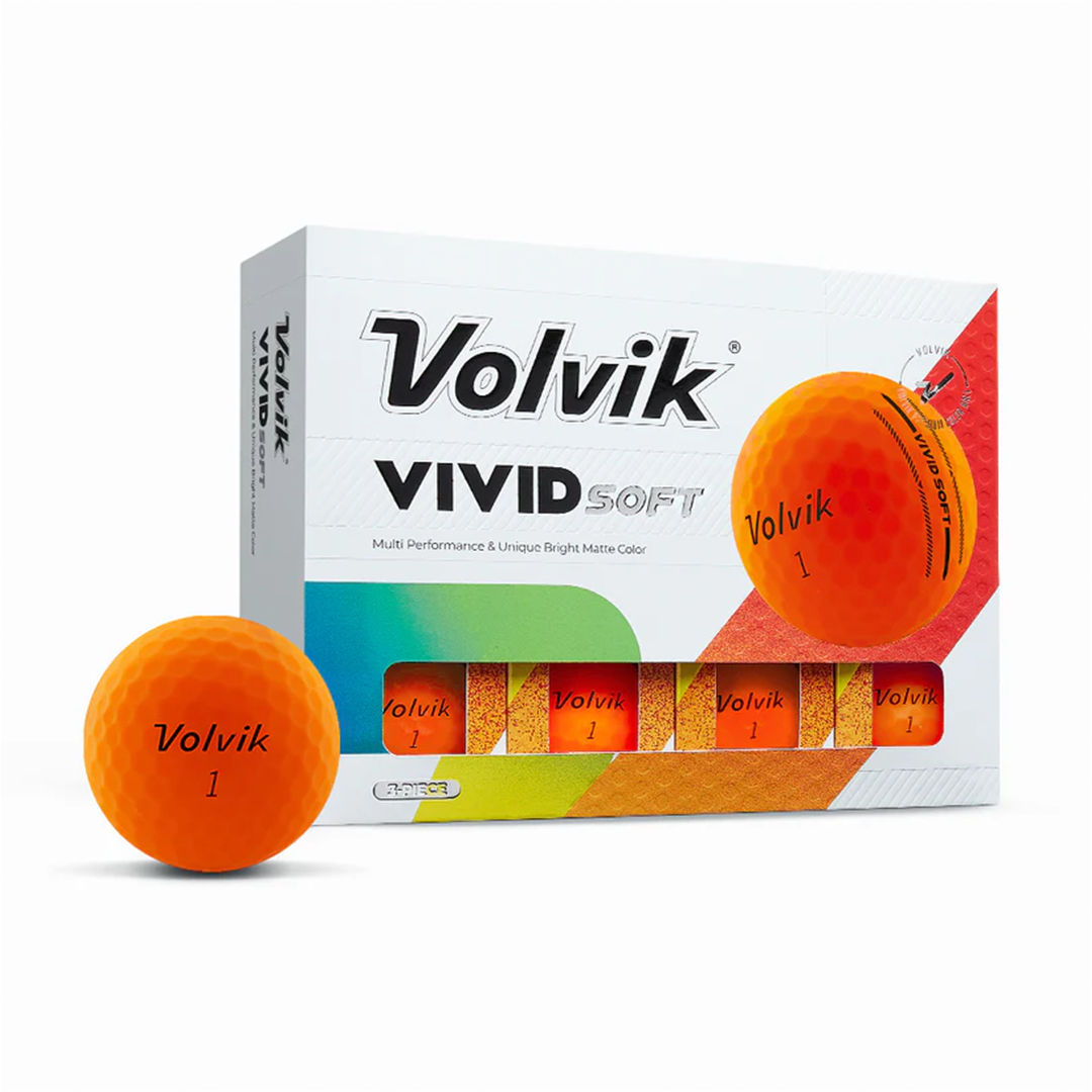Volvik Vivid Soft Golf Ball - 1 Dozen