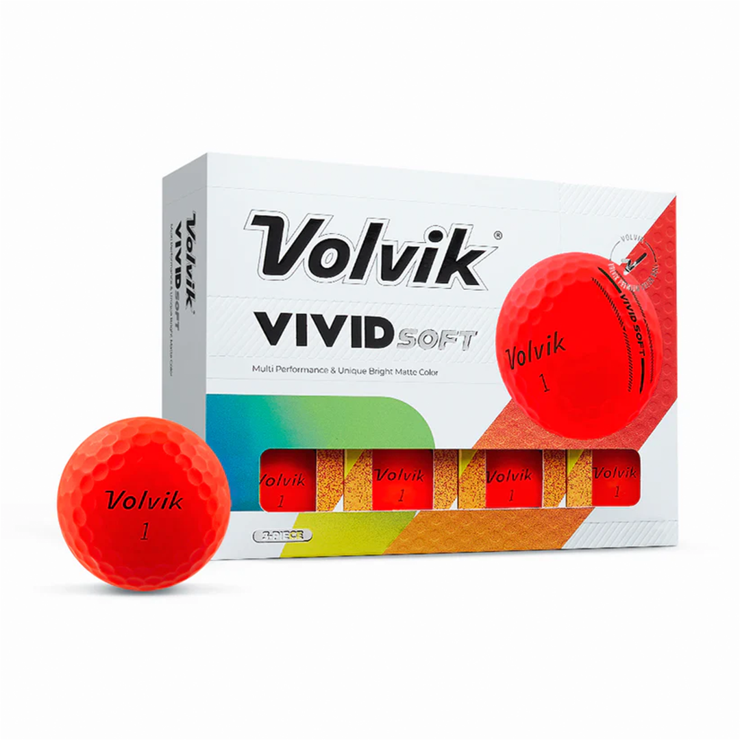 Volvik Vivid Soft Golf Ball - 1 Dozen