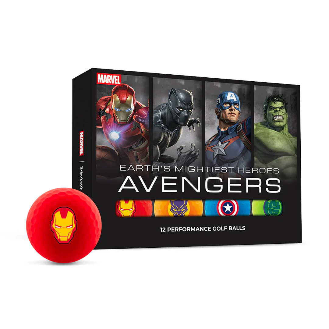 Volvik Avengers Golf Balls - Mixed Dozen