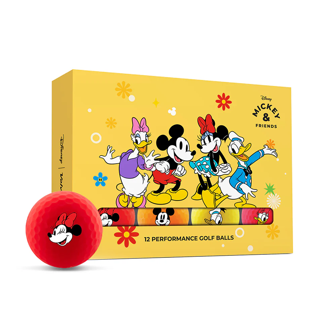 Volvik Mickey & Friends Golf Balls - Yellow Dozen