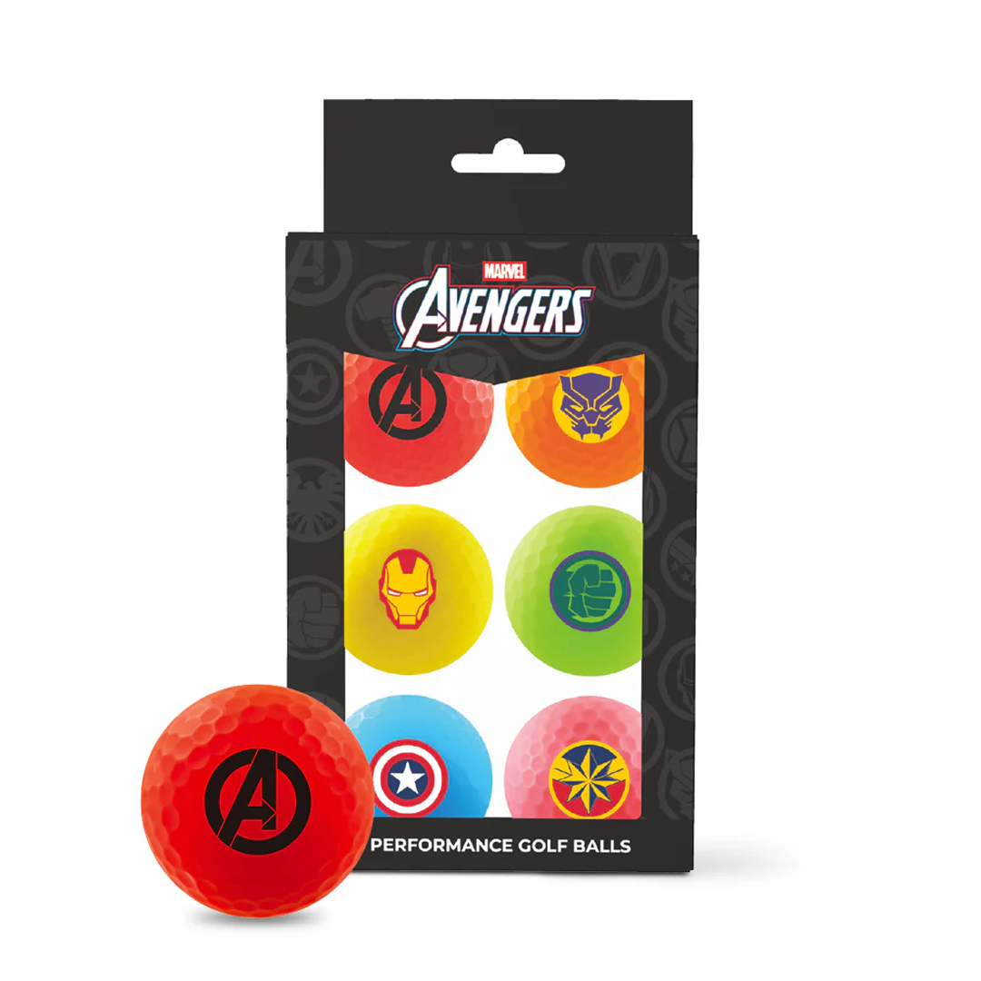 Volvik Marvel Golf Balls - Mixed 6 Pack