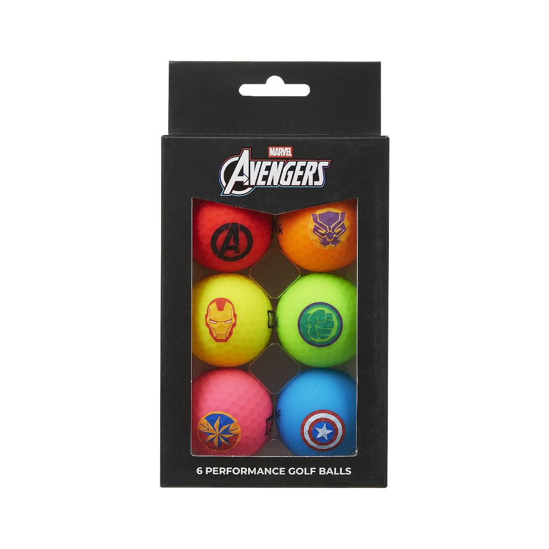Volvik Marvel Golf Balls - Mixed 6 Pack