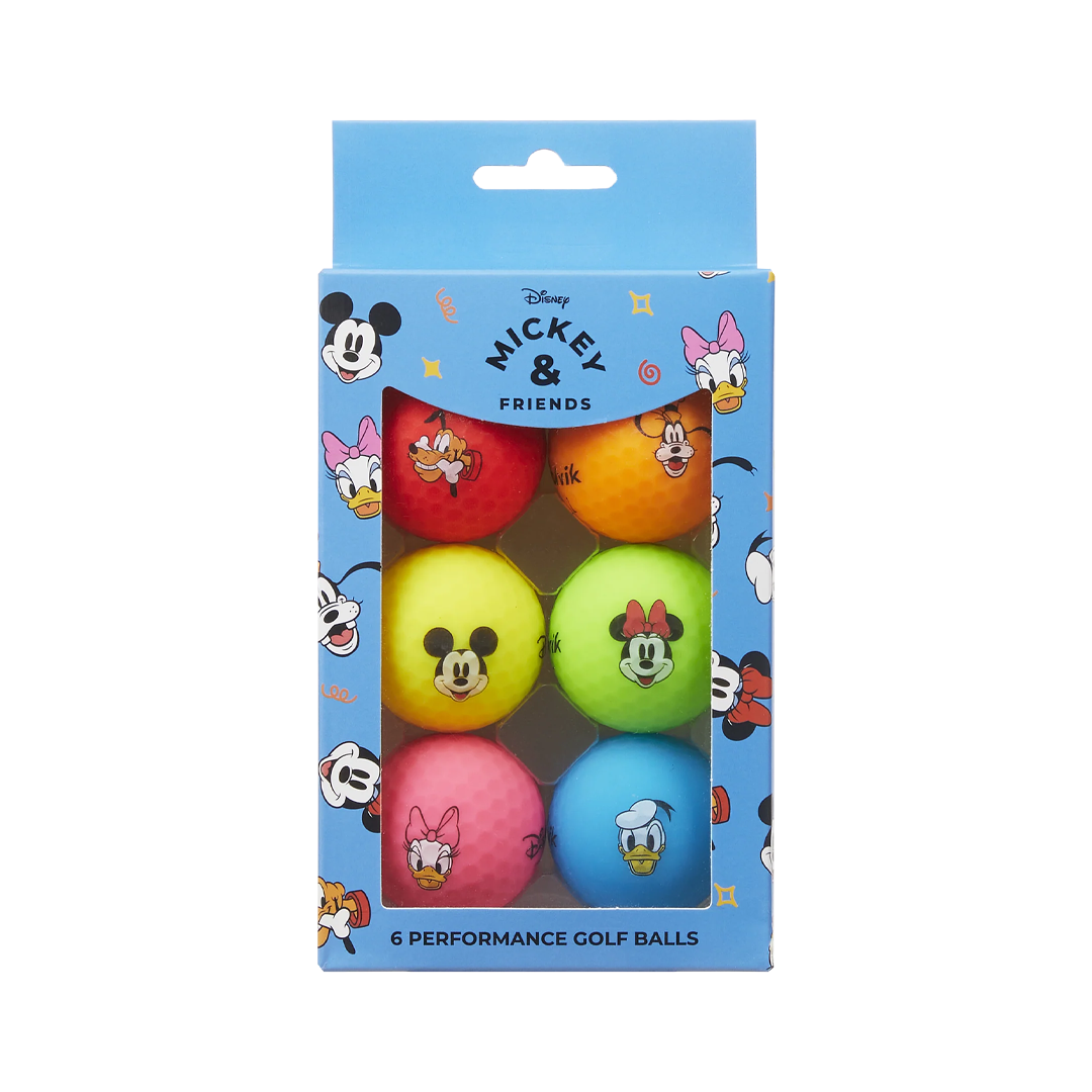 Volvik Mickey & Friends Golf Balls - 6 Pack