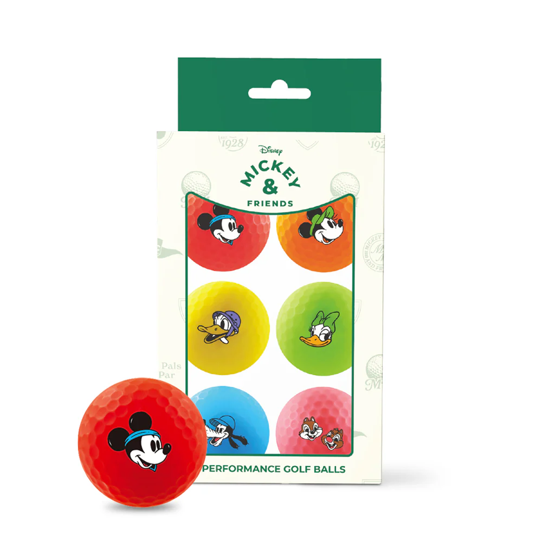Volvik Mickey & Friends Golf Balls - 6 Pack