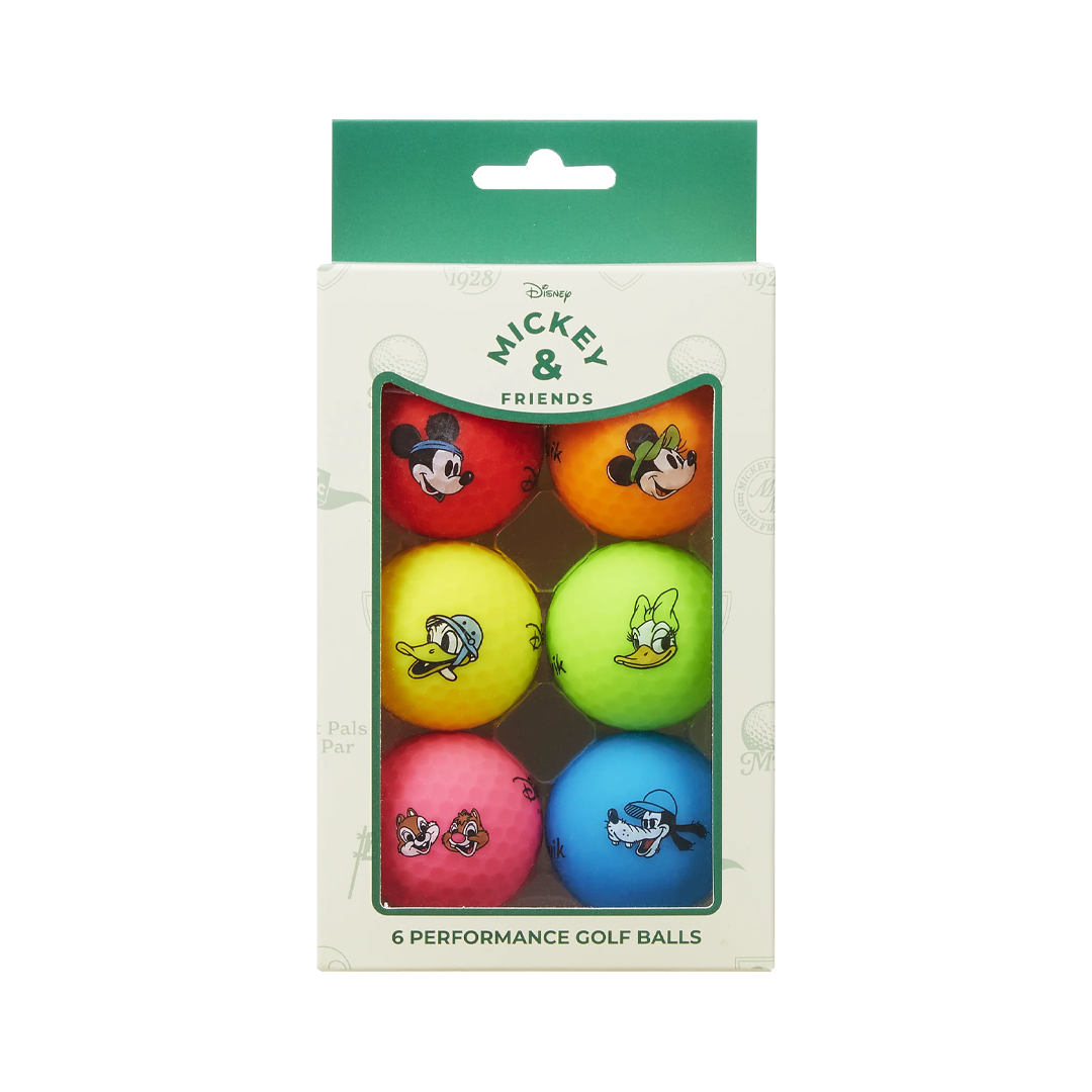 Volvik Mickey & Friends Golf Balls - 6 Pack
