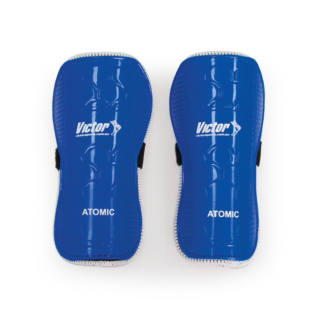 VSOCSGAL Victor Shin Guard Atomic Pair Shin Protectors Red Large Main