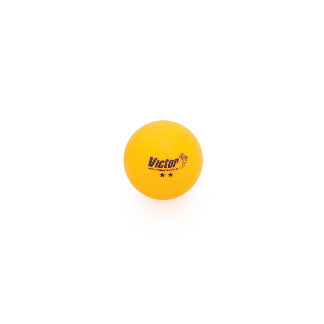 VTTBBO Victor Table Tennis Balls Bucket 5 Dozen Bucket Of 60 Orange Singular Ball