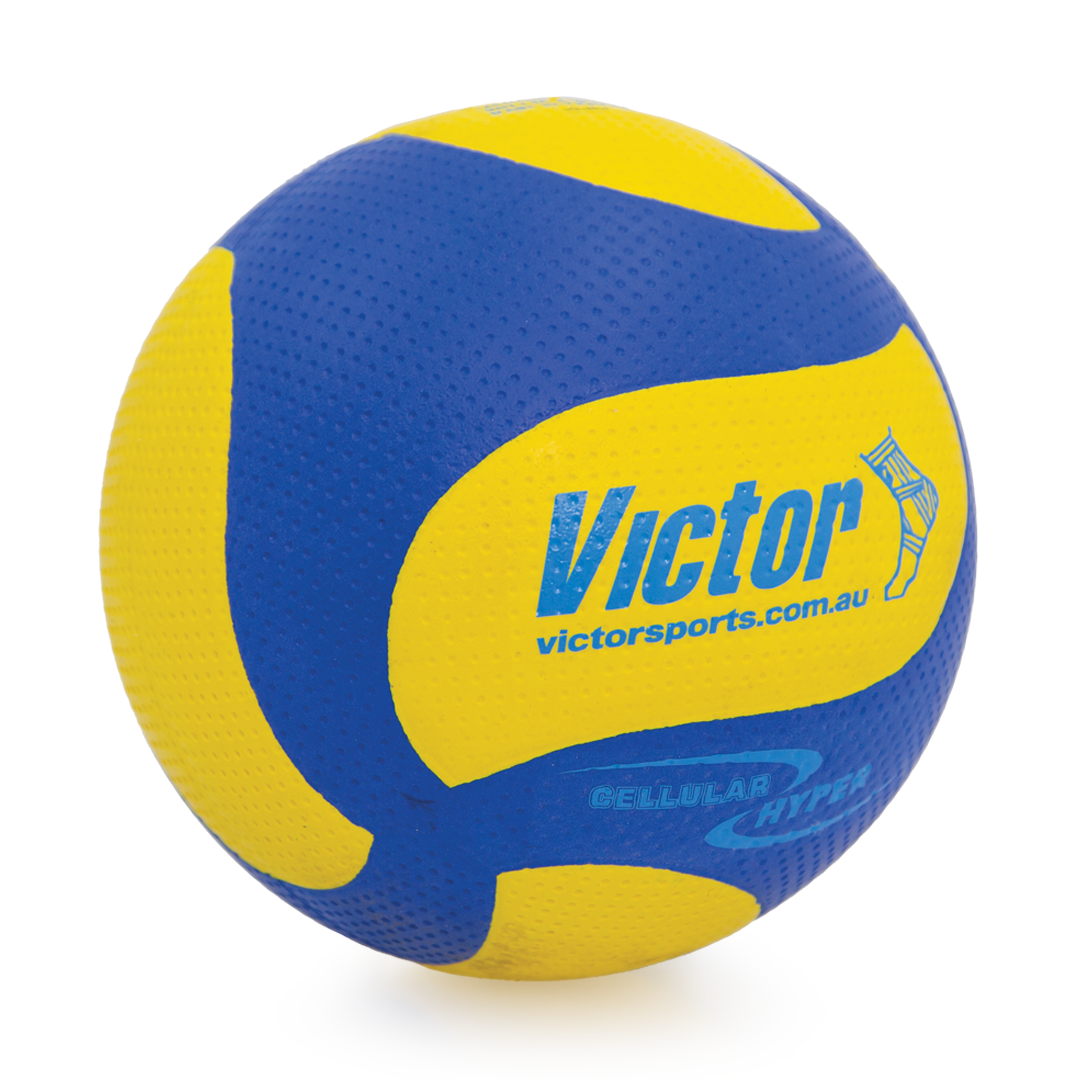 VVBC Victor Volleyball Cellular Yellow Blue Main