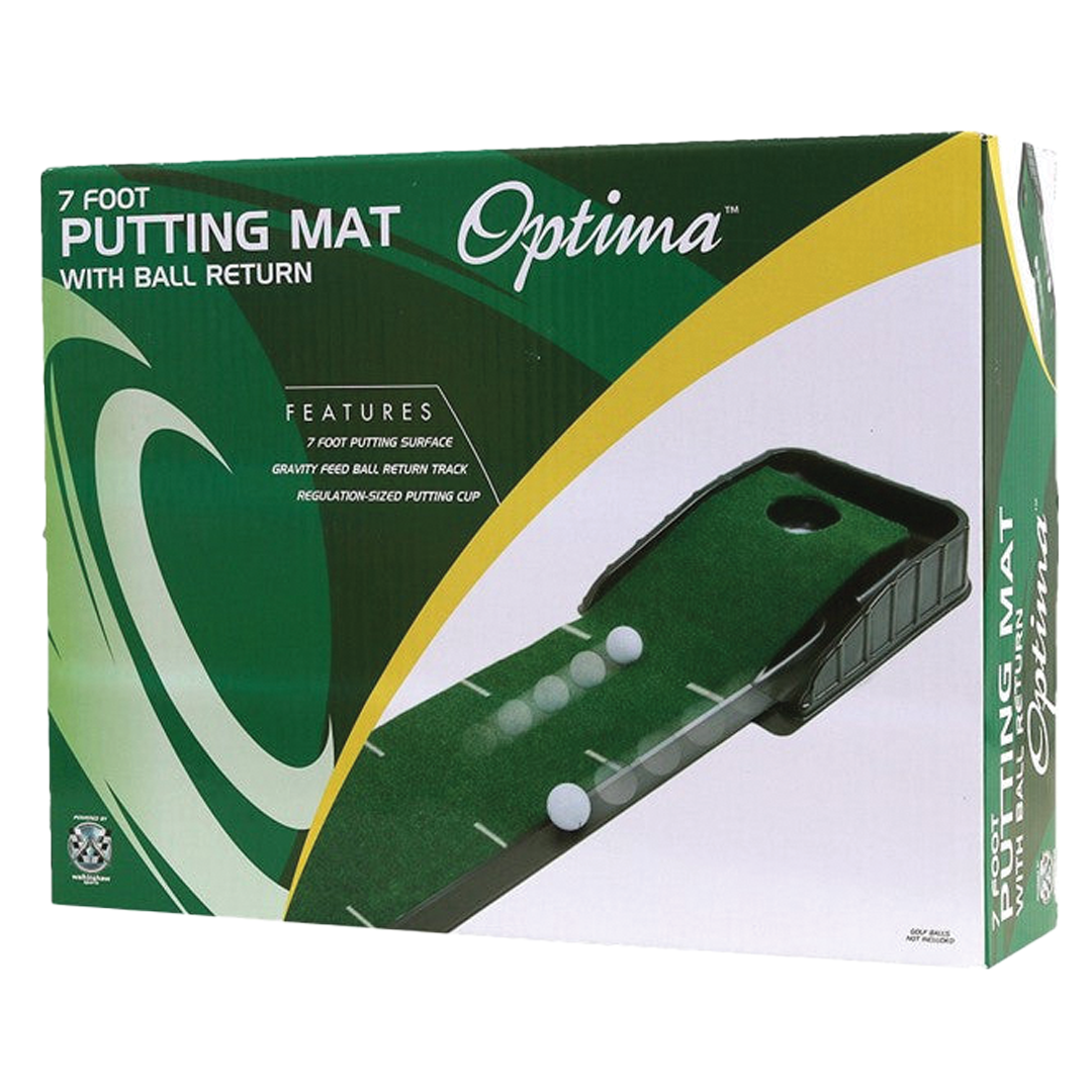 WS-AC04-OP649 Optima 7 Foot Putting Mat with Ball Return Main