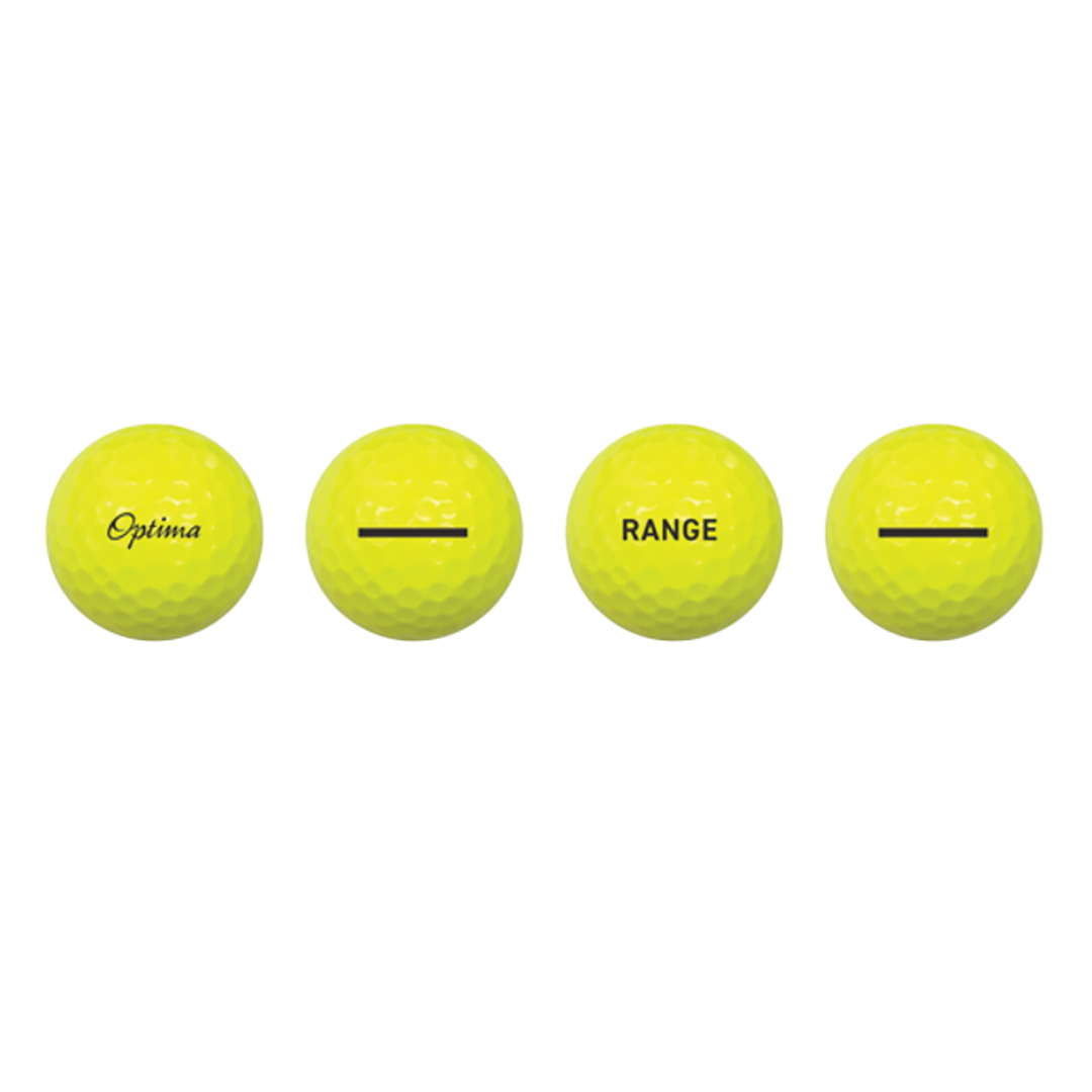 WS-BA0424RANGE Optima Range Ball Golf Ball 2 Pack Side3
