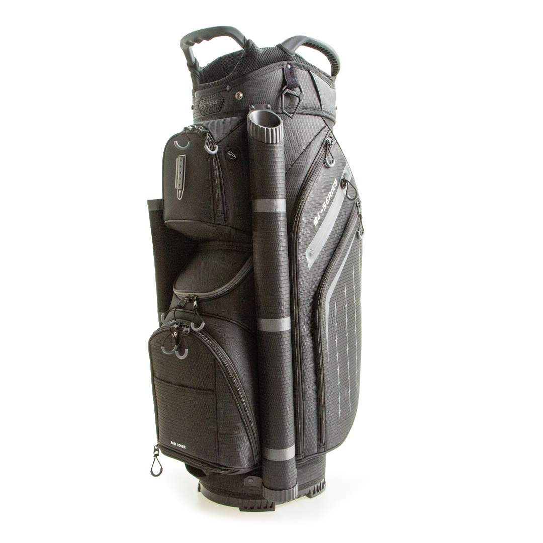 Optima Golf Bag Champion Cart Black Black Main