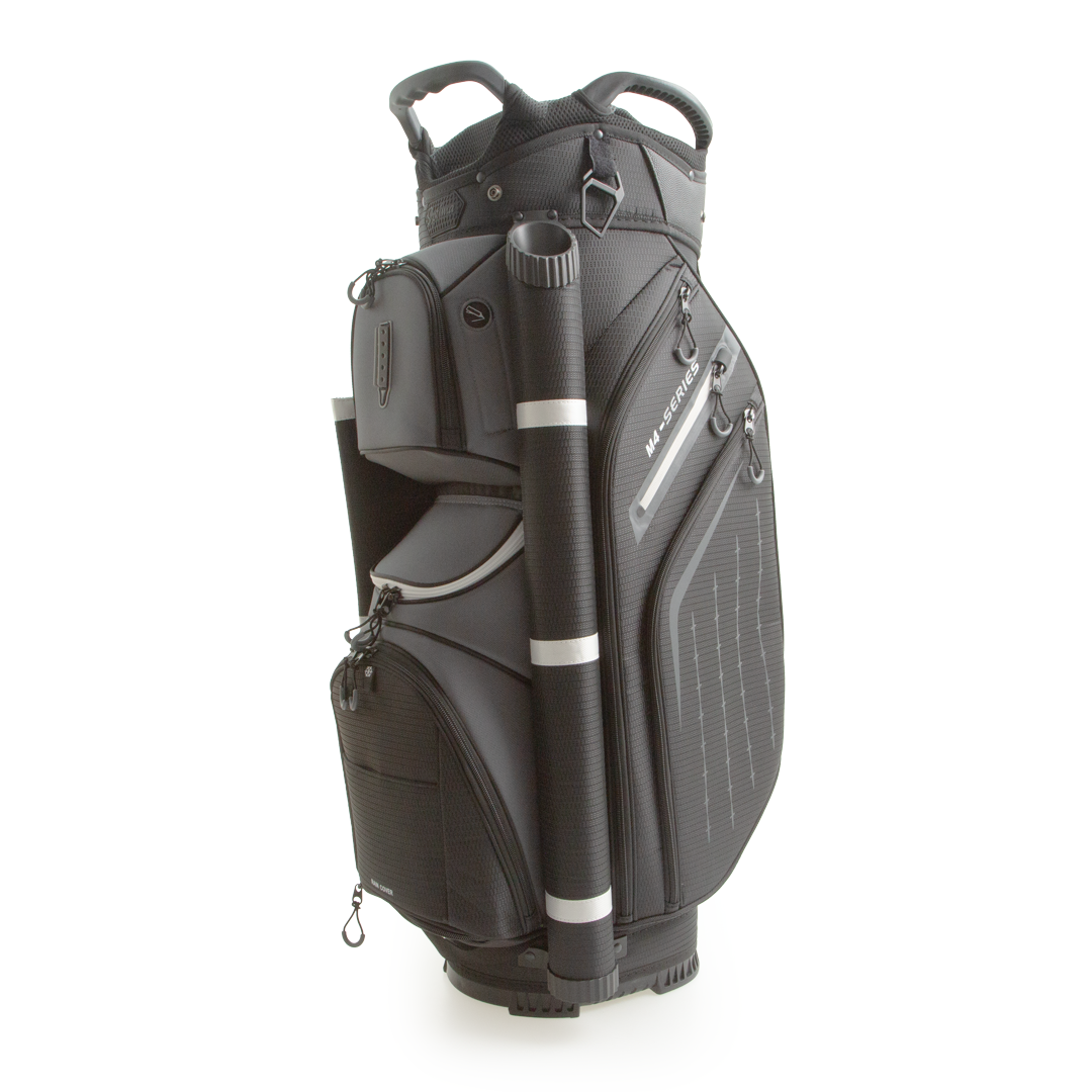 Optima Golf Bag Champion Cart Black Grey Main