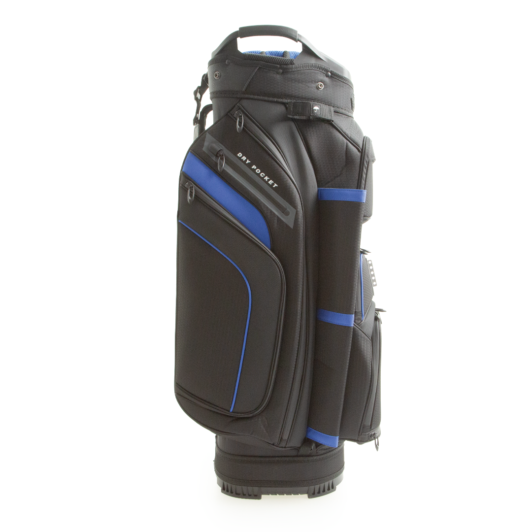 Optima Glory Cart Bag Black Blue Side