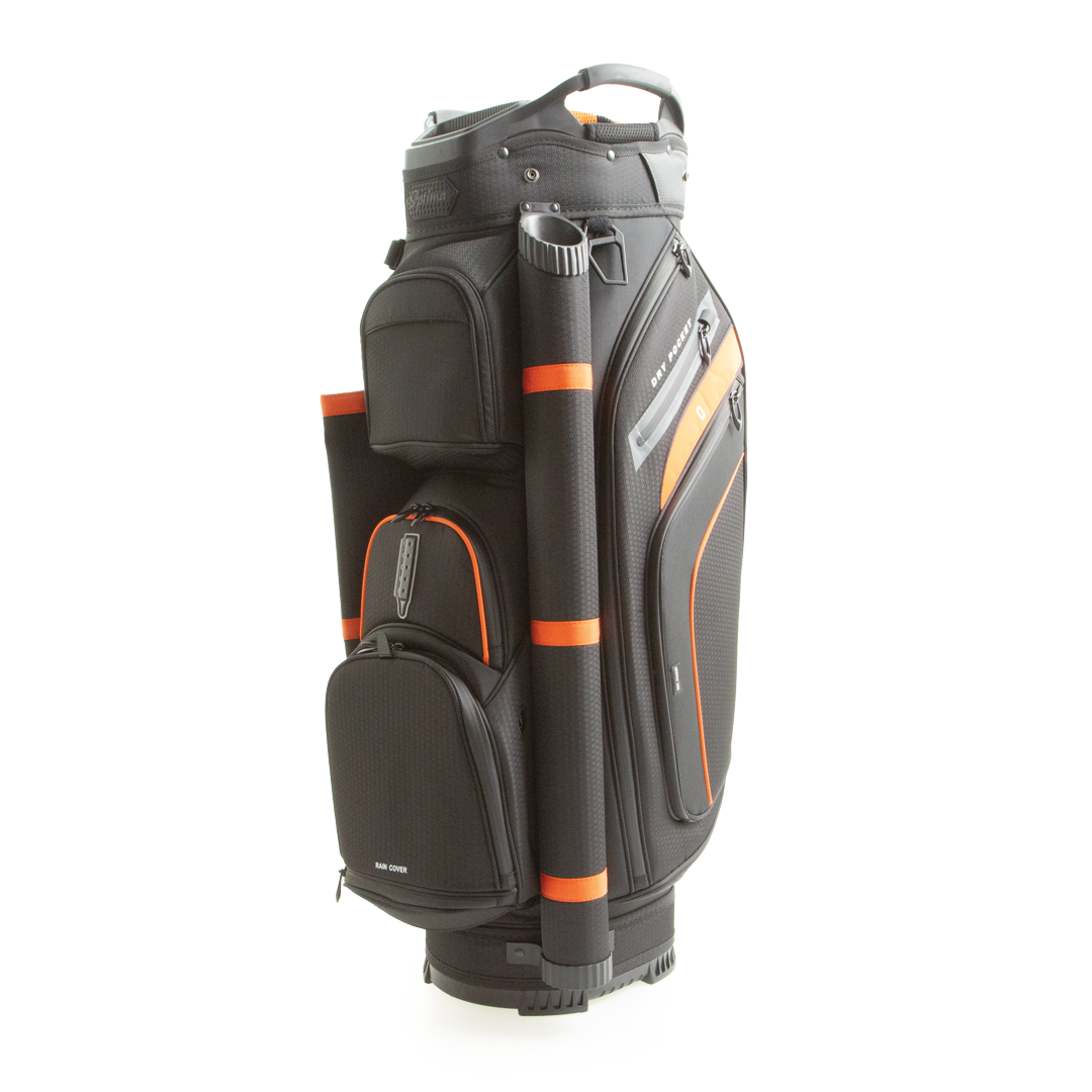 Optima Glory Cart Bag Black Orange Main