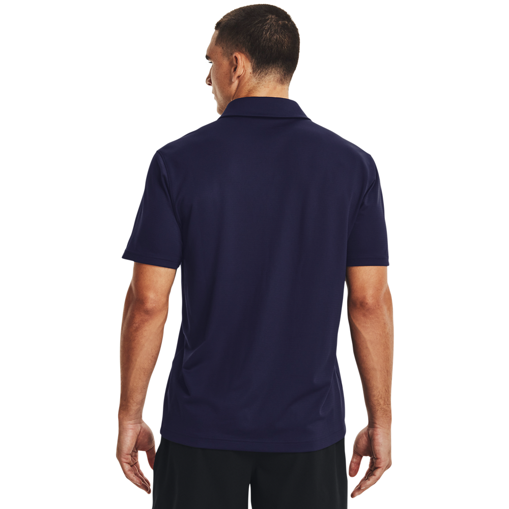 Under Armour Team Tech Polo - Midnight Navy - back view