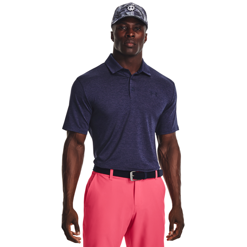Under Armour Playoff 3.0 Polo - Midnight Navy - front view